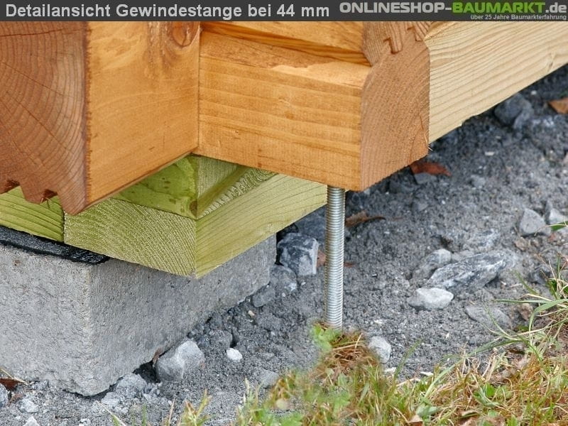 Wolff Finnhaus Gartenhaus Lisa 44-A XL