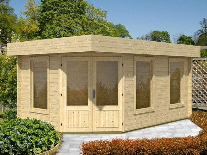 Wolff Finnhaus Gartenhaus Maja 40-B/1-Raum