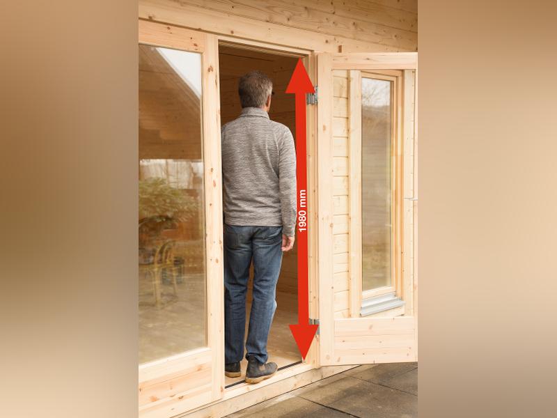 Wolff Finnhaus Gartenhaus Malmö 44-D XL