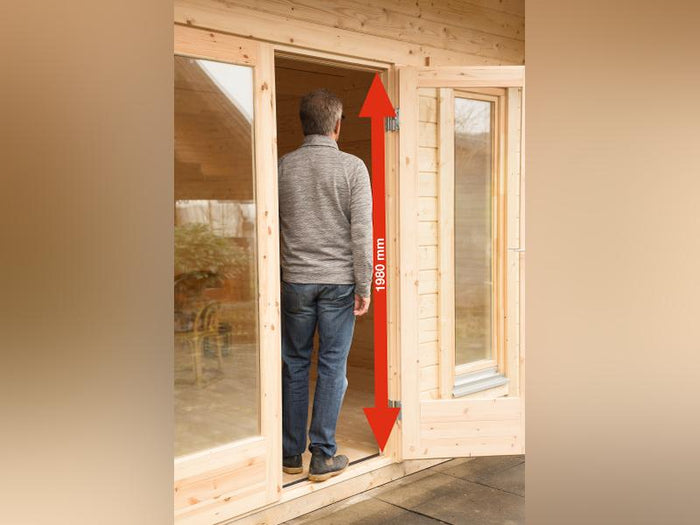 Wolff Finnhaus Gartenhaus Malmö 44-D XL