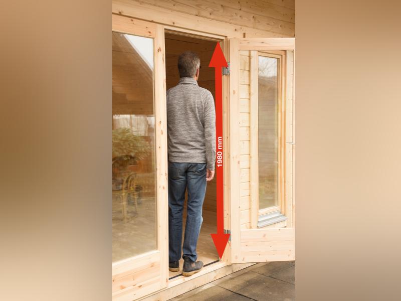 Wolff Finnhaus Gartenhaus Malmö 70-B XL