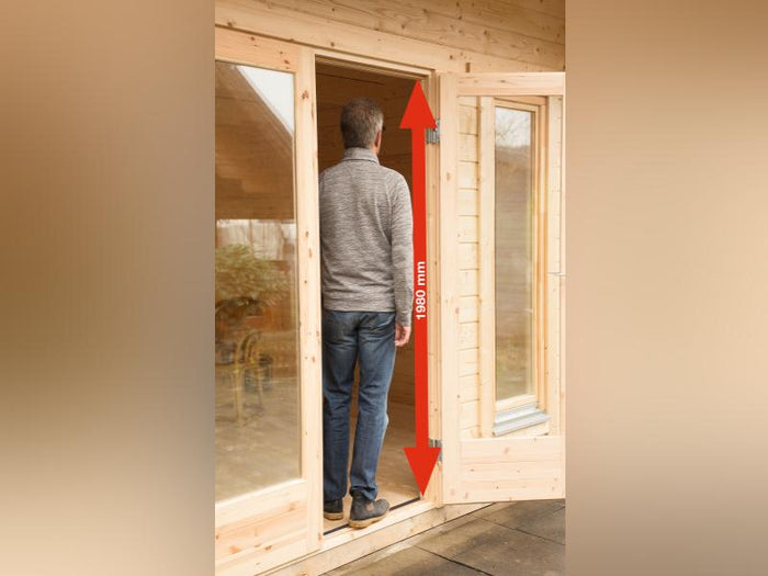 Wolff Finnhaus Gartenhaus Malmö 70-B XL