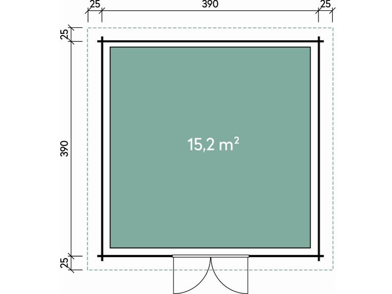 Wolff Finnhaus Gartenhaus Malmö 70-C