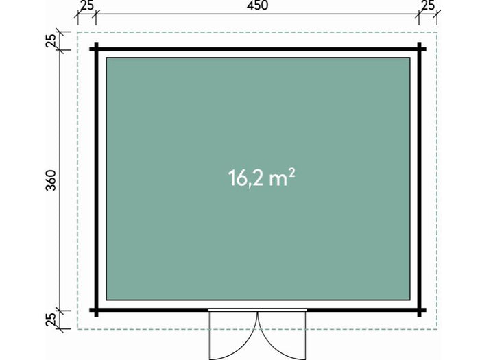 Wolff Finnhaus Gartenhaus Malmö 70-D
