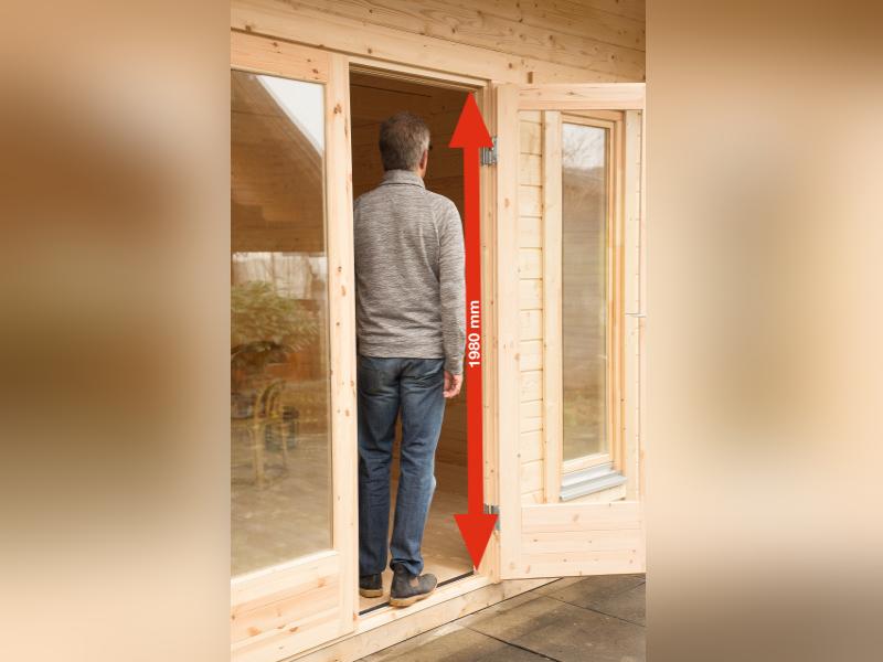 Wolff Finnhaus Gartenhaus Nordkap 70-L XL