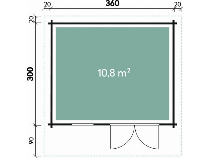 Wolff Finnhaus Gartenhaus Oslo 34-F