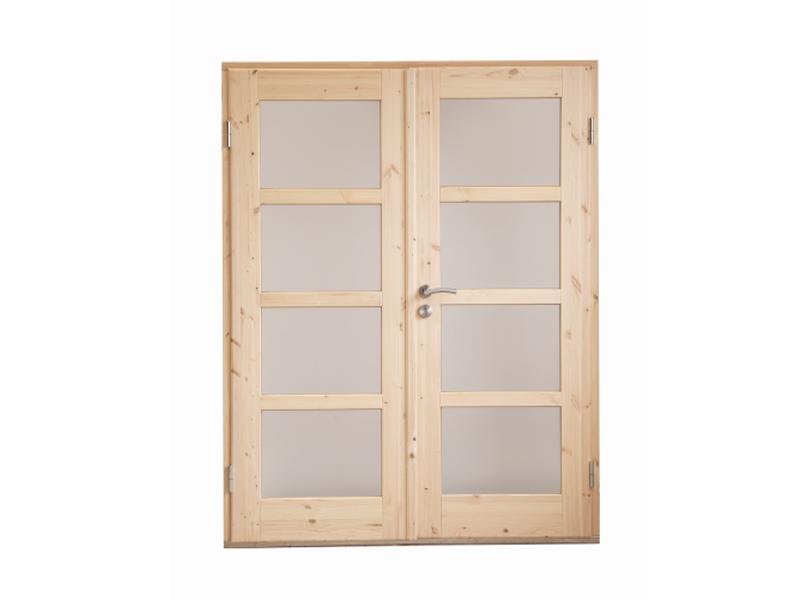 Wolff Finnhaus Gartenhaus Pulti 34-B Typ 5 mit SD A, naturbelassen