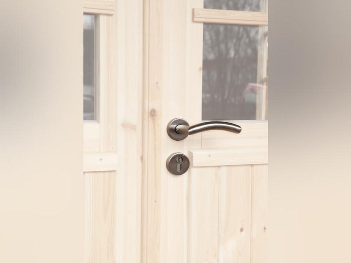 Wolff Finnhaus Gartenhaus Pulti 34-B Typ 5 mit SD A, naturbelassen