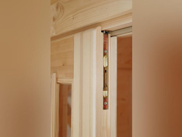 Wolff Finnhaus Gartenhaus Pulti 34-B Typ 5 mit SD A, naturbelassen