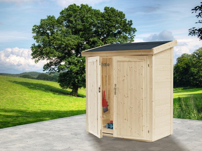 Wolff Finnhaus Geräteschrank 20 - B natur