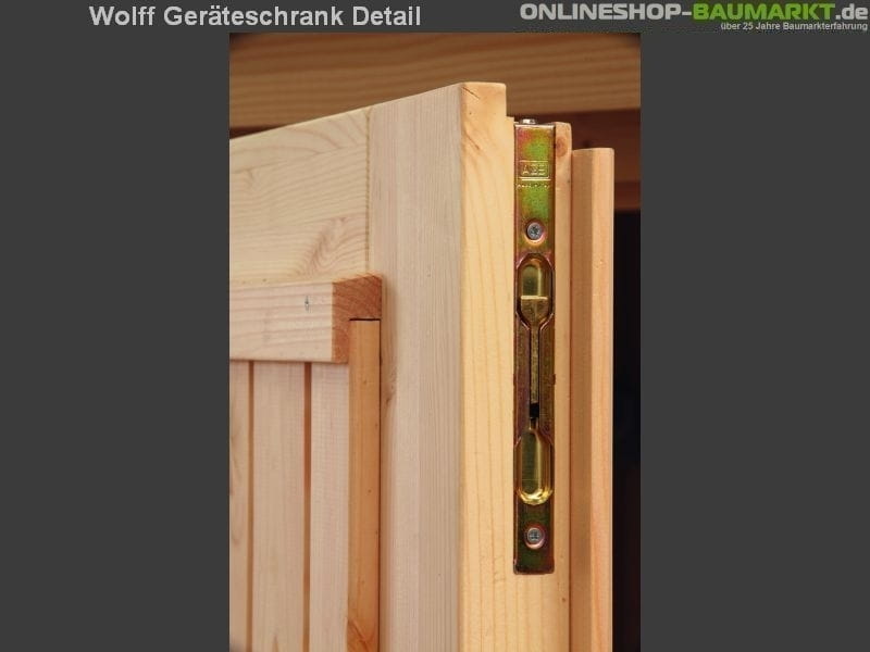 Wolff Finnhaus Geräteschrank 20 - D natur
