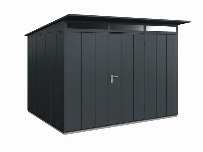 Wolff Finnhaus Metall-Gerätehaus Fascinato 3024,  anthrazit,  1 flg