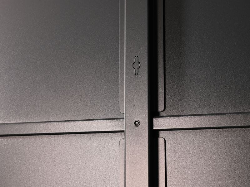 Wolff Finnhaus Metallgartenhaus Eirik 2424, Anthrazit