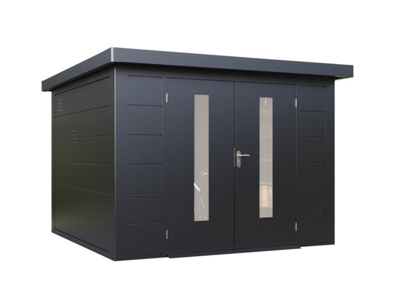 Wolff Finnhaus Metallgartenhaus Eirik 3030, Anthrazit