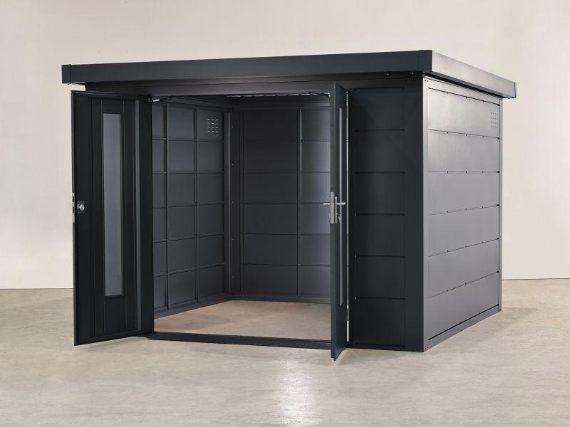 Wolff Finnhaus Metallgartenhaus Eirik 3030, Anthrazit