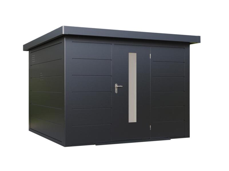 Wolff Finnhaus Metallgartenhaus Hakon 3030, Anthrazit, 1 flg