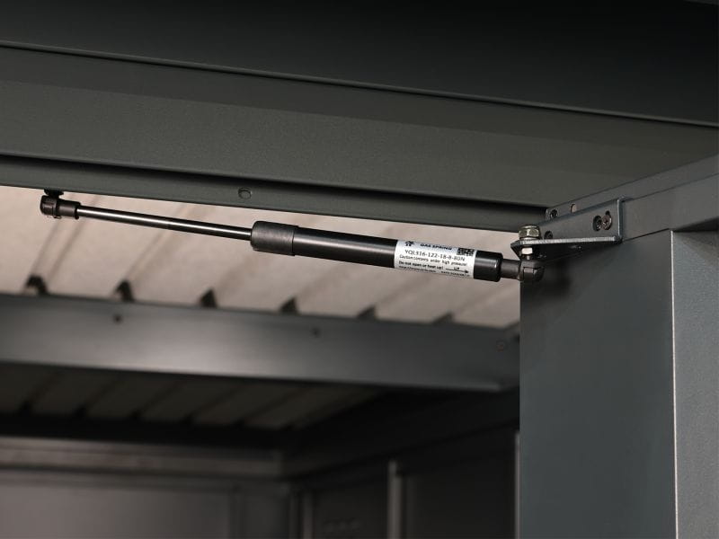 Wolff Finnhaus Metallgartenhaus Hakon 3030, Anthrazit, 1 flg