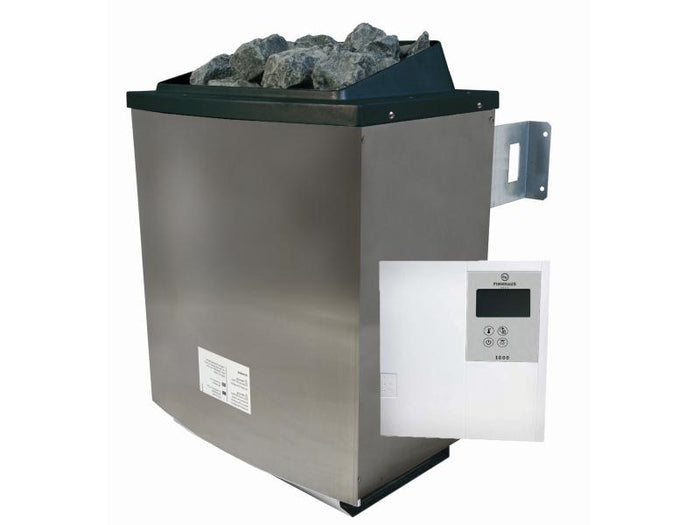 Wolff Finnhaus Ofen 9,0 kW externe Steuerung und Steine