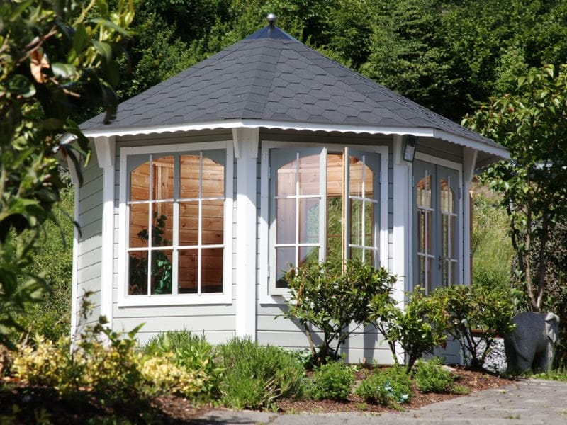 Wolff Finnhaus Pavillon Capri 3.5 natur 3,5x3,5 m