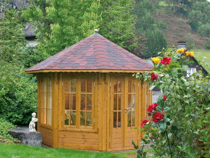 Wolff Finnhaus Pavillon Milano 3.0 natur 3 x 3 m