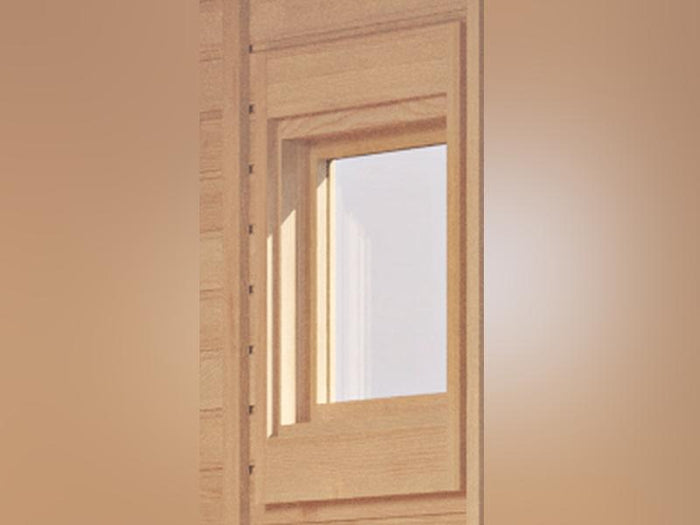 Wolff Finnhaus Pultdachhaus Finn Cube 4x3 Typ 1 ISO, natur