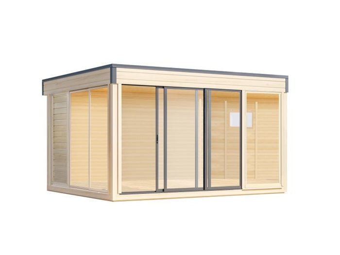 Wolff Finnhaus Pultdachhaus Finn Cube 4x3 Typ 2 ISO