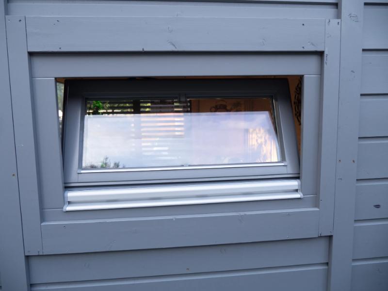 Wolff Finnhaus Pultdachhaus Finn Cube 4x3 Typ 2 ISO Hellgrau