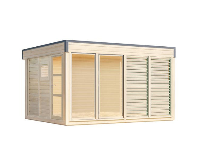 Wolff Finnhaus Pultdachhaus Finn Cube 4x3 Typ 3 ISO