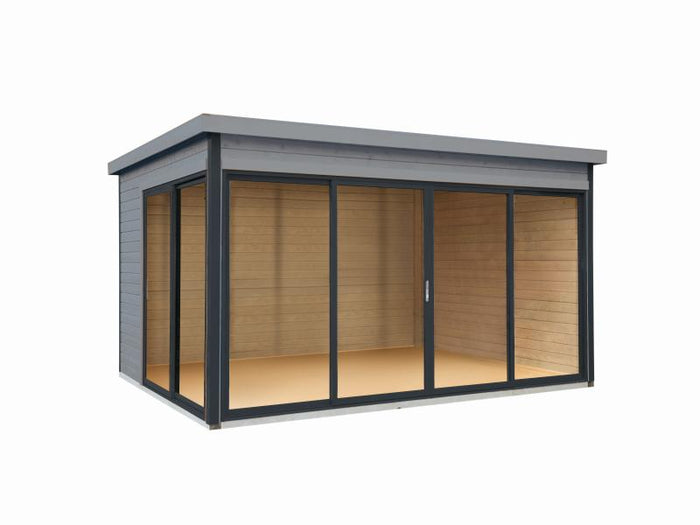 Wolff Finnhaus Pultdachhaus Studio 44-D Hellgrau
