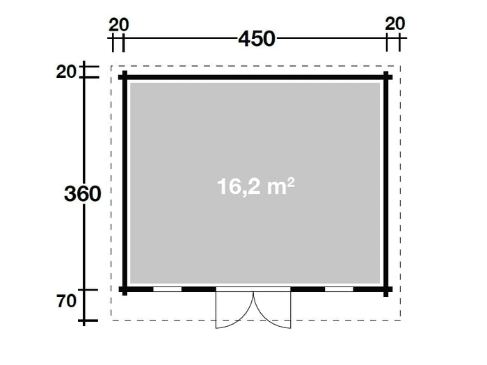 Wolff Finnhaus Pultdachhaus Trondheim 44-D XL