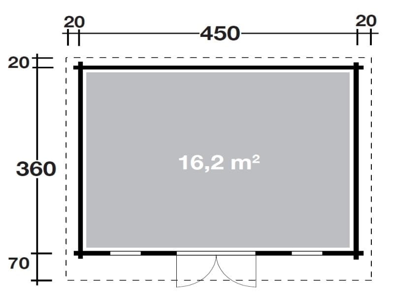 Wolff Finnhaus Pultdachhaus Trondheim 70-D XL