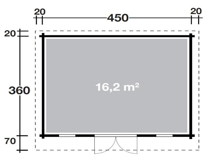 Wolff Finnhaus Pultdachhaus Trondheim 70-D XL