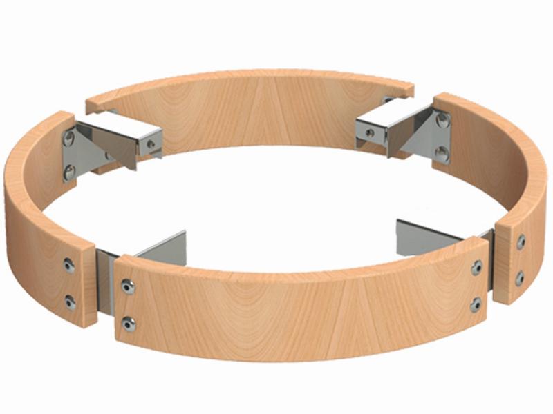 Wolff Finnhaus Sauna Ofenschutzring 11 kW