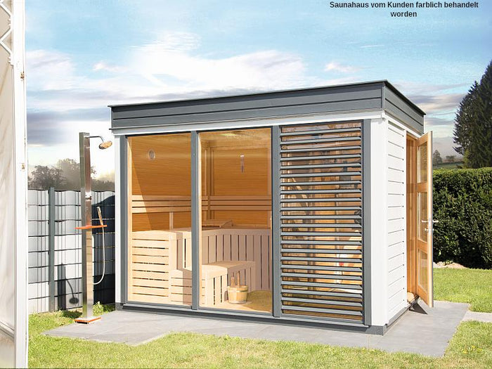 Wolff Finnhaus Sauna Paradiso 3x2 2-Raum