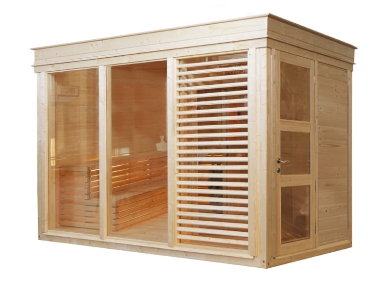 Wolff Finnhaus Sauna Paradiso 3x2 2-Raum