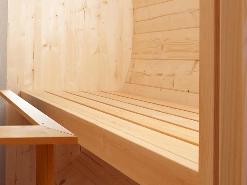 Wolff Finnhaus Saunafass 400 als Bausatz