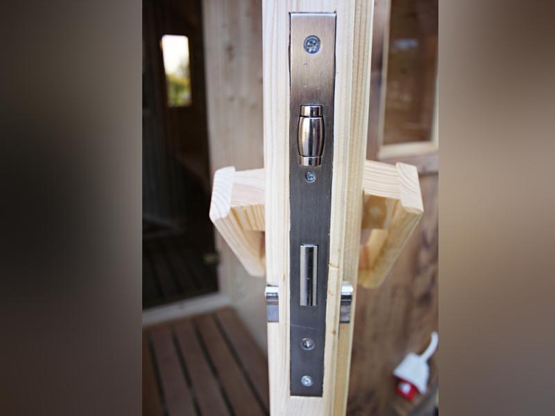 Wolff Finnhaus Saunafass 400 als Bausatz