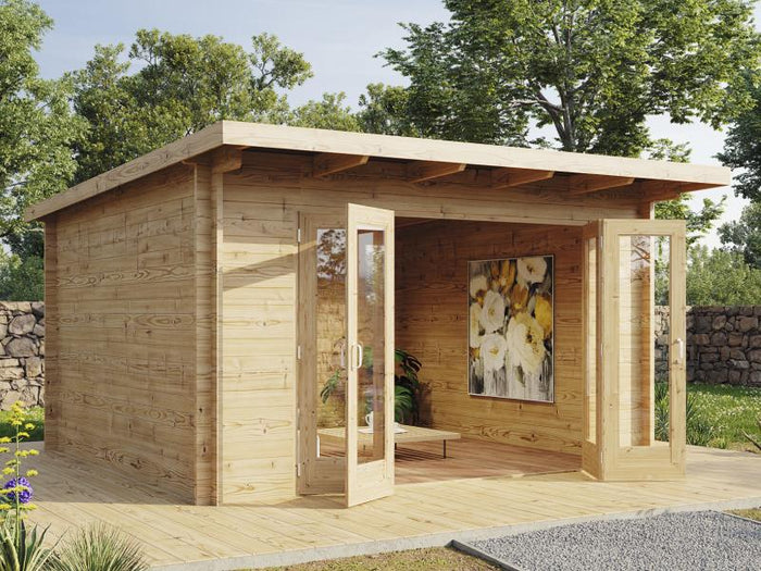 Wolff Finnhaus Tammo 3838, 40 mm, inkl. Fußboden