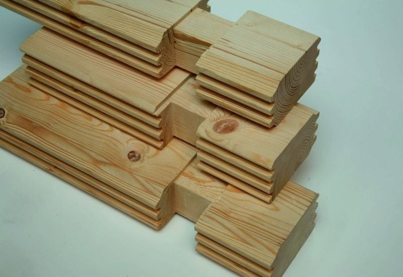 Wolff Finnhaus Zusatzbohle 70 mm je lfm.