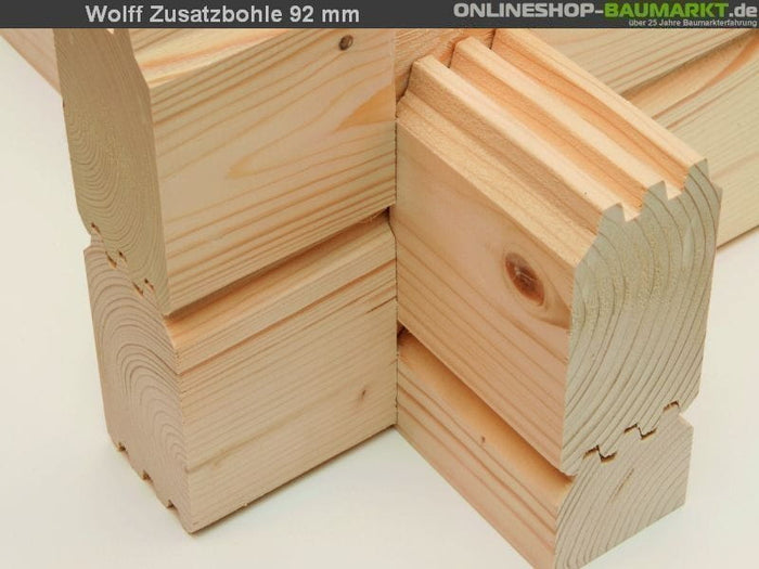Wolff Finnhaus Zusatzbohle 92 mm je lfm.