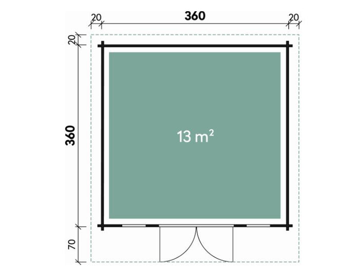 Wolff Pultdachhaus Trondheim 70-B
