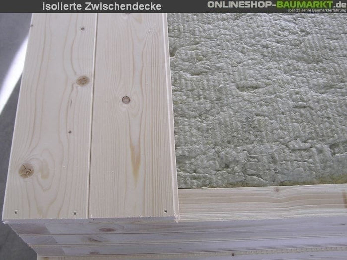 Wolff Saunahaus Keijo 70 Vollglastür