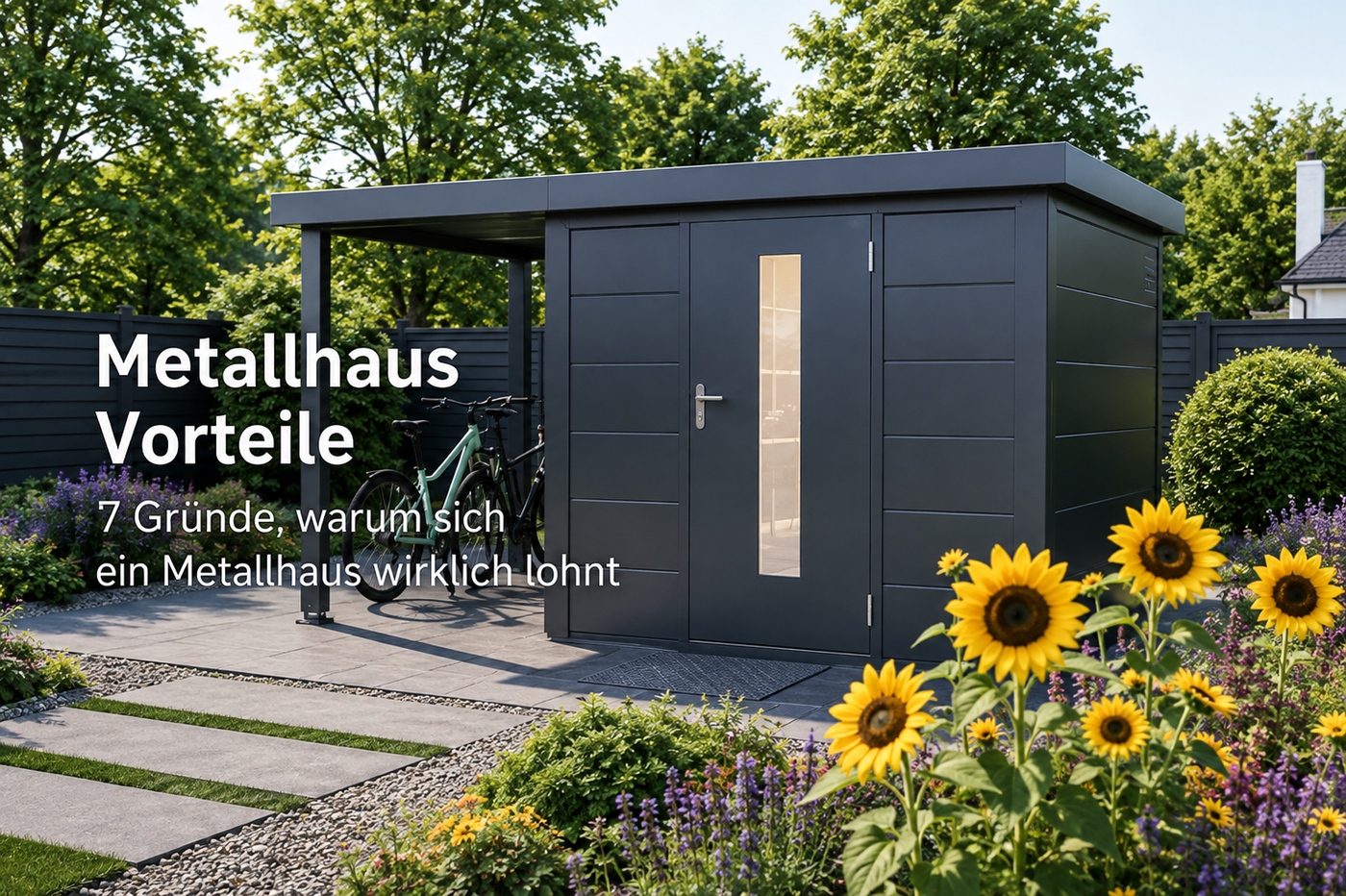 Metallhaus Vorteile: 7 Gründe, warum sich ein Metallhaus wirklich lohnt