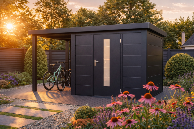 Metallhaus kaufen – Vorteile, Nachteile, Preise & Modelle im großen Vergleich