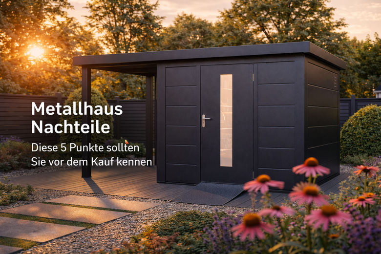 Metallhaus Nachteile: Diese 5 Punkte sollten Sie vor dem Kauf kennen (und wie Sie sie vermeiden)