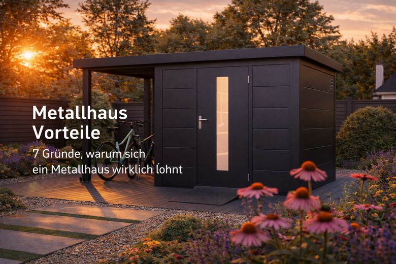 Metallhaus Vorteile: 7 Gründe, warum sich ein Metallhaus wirklich lohnt