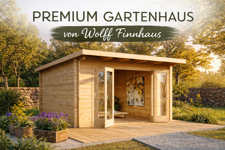 Premium Gartenhaus von Wolff Finnhaus: Markenqualität, Auswahl & Kaufberatung vom Fachhandel