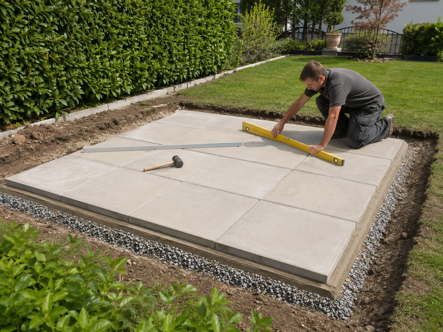 Fundament für Gartenhaus, Metallhaus, WPC Haus, Saunahaus & Grillkota: Planung, Aufbau & Anleitung vom Profi