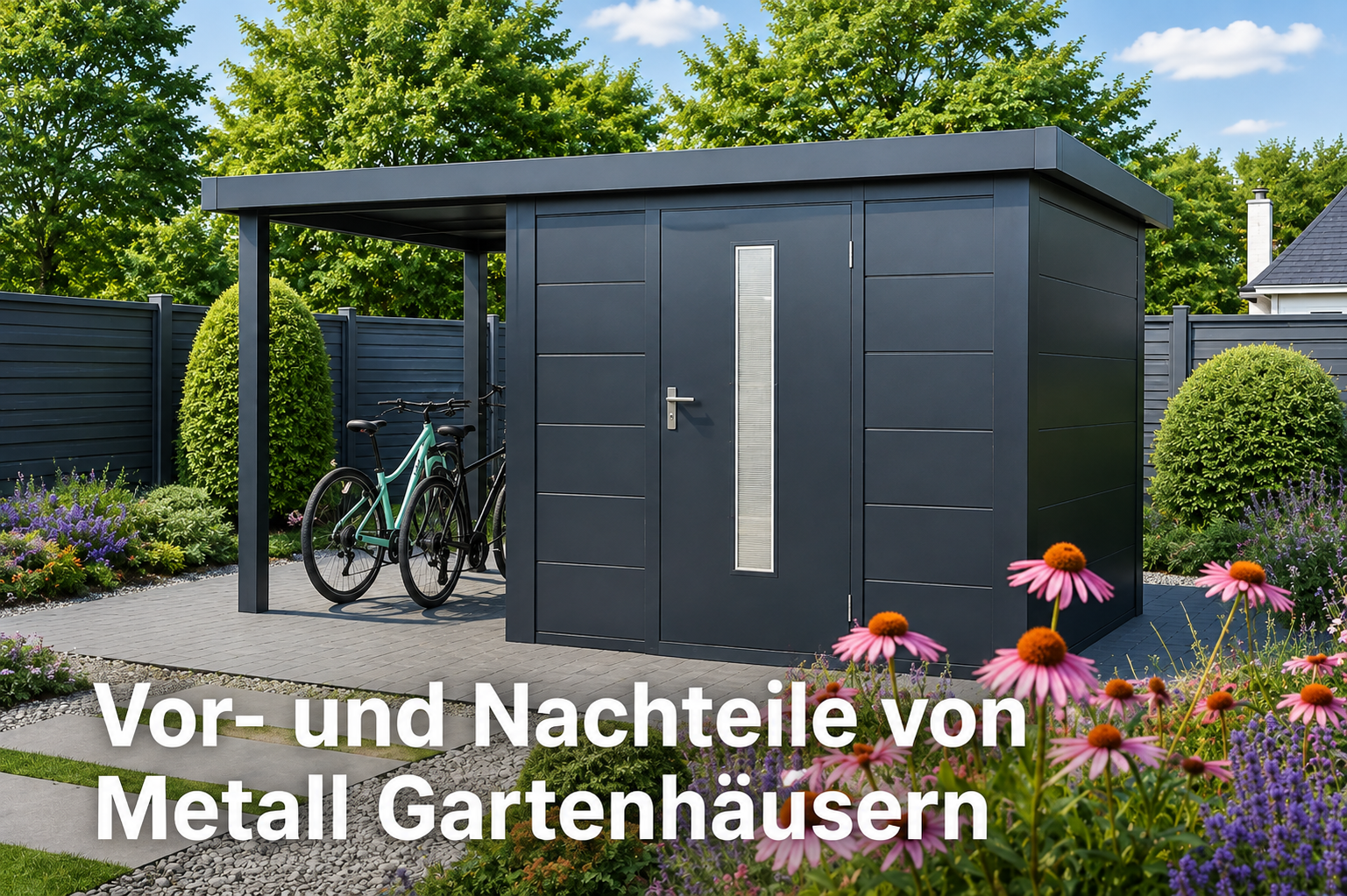 Metallhaus kaufen – Vorteile, Nachteile, Preise & Modelle im großen Vergleich