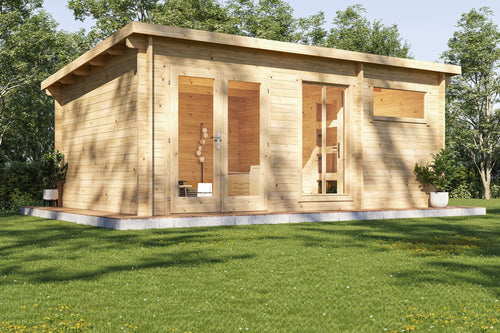 Blockbohlenhaus